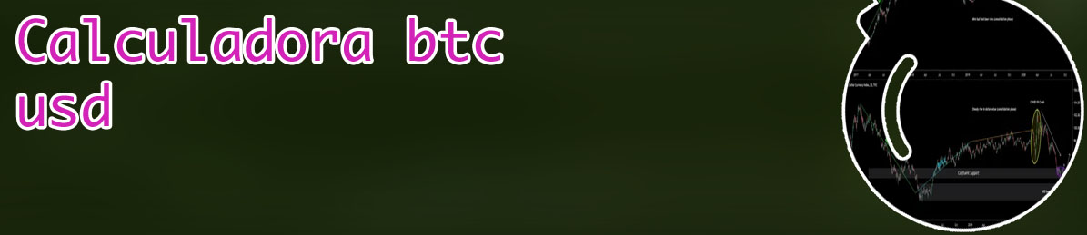 Btc a usd calculadora